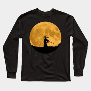 Samurai Anime Long Sleeve T-Shirt